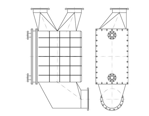 DZF系列冷軋板罩式退火爐中間分流冷卻器